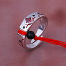 The Untamed Anime Grandmaster of Demonic Cultivation MDZS Cosplay Ring S925 Silver Couple Finger rings Fashion Jewelry Gift