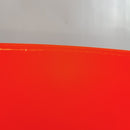 432 Hz Perfect Pitch D Note Sacral Chakra Orange Colored Frosted Quartz Crystal Singing Bowl 10 inch with Carrying Case