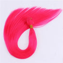 Paquetes de cabello lacio brasileño de 22 pulgadas, extensiones de cabello de cola de caballo tejido sintético de una pieza de 100 gramos para mujeres africanas