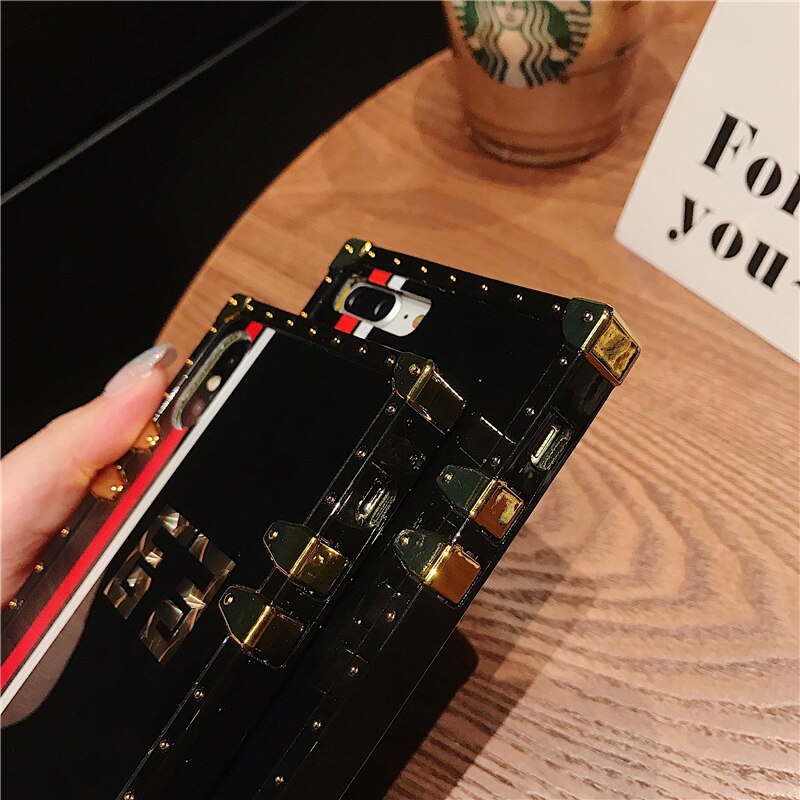 Luxury fashion brand square high quality Phone case For iPhone 13 11 12 14 Pro XS Max X XR 7 8 Plus Samsung S22 21 20 Plus Cover