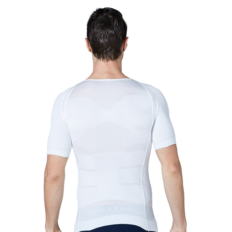 Novedad de 2021, ropa moldeadora para hombre, camiseta de refrigeración, faja moldeadora de cuerpo de compresión