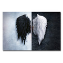 Modern Angel Wings Feather Wall Art Canvas Prints Paintings On The Wall Picture For Living Room Poster And Prints No Frame