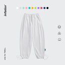 INFLATION Blank Cotton Sweatpants Men Streetwear Drawstring  Jogger Pants Unisex Leisure Track Pants Couple Sweatpant
