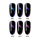 Beautilux Gel Nail Polish Kit Chameleon Cat Eye Gel Nail Polish Magnetic Cats Eye Gels Varnish Lot UV LED Nail Lacquer 6pcs/set