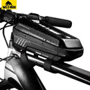 WILD MAN 6.2 Inch Waterproof  Bicycle Front Tube Bag Bike Touch Screen Phone Case Bag Bike Top Tube Bag Cycling Accessories