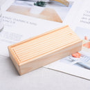 Regalos de madera, cristal Natural, varita de cristal curativo de un solo punto, 6 piedras facetadas de Reiki Chakra, prisma curativo de cristal para Reiki