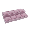 Bracelet Tray 4 Grids Jewelry Display Box Jewelry Pillow Display Prop Watches Bracelet Showcase Watch Tray