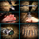 Outdoor Defense Tactical Walk Stick Alpenstock Multitool Camping Equipment Hiking  Mountaineering  Trekking Pole Survival Tool