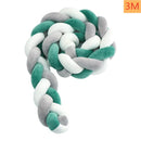 1M/2M/3M/4M Baby Knot Bumper in the Bed Newborn Pillow Cushion Cot Bumper Crib Bumper Tour De Lit Bebe Tresse