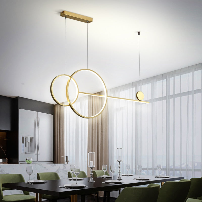 New Minimalism hanging lights LED Chandelier For Dining room Kitchen modern chandelier AC85-265V led Chandelier light fixtures