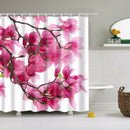 Floral Bamboo Dandelion Maple Leaf Flower Fabric Waterproof Polyester Shower Curtains Bathroom Curtain Bath Accessory Printing