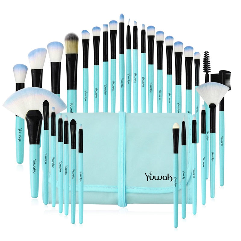 32Pcs Makeup brushes Sets With Bag Eye shadow Eyebrow highlighter Brush Kits Cosmetic Foundation brushes pincel maquiagem