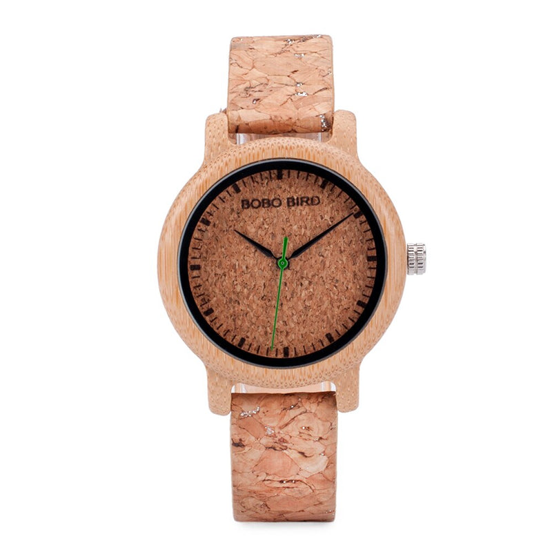 Couple Watches BOBO BIRD Men Women Universal Bamboo Watch on Clearance Wooden Leather Quartz Wristwatch часы женские Great Gift