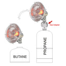 Calentador de gas portátil APG Calentador de exterior Calentador de tienda de butano de propano Cocina de estufa de camping