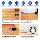 LIECTROUX C30B Robot Vacuum Cleaner AI Map Navigation,Memory,Smart Partition,WiFi App,6000Pa Suction,Electric Water Tank,Wet Mop