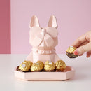 2020 nueva caja de almacenamiento para el hogar, figura moderna de perro gato, llave de fruta dulce, contenedor de almacenamiento de decoración para el hogar, caja de almacenamiento para el hogar y la Oficina