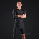 Motorrad-Rüstung Unterwäsche Schutz Motorradjacke Herren Basisschicht Hose Motocross Motorrad Moto Body Schutzausrüstung Anzug