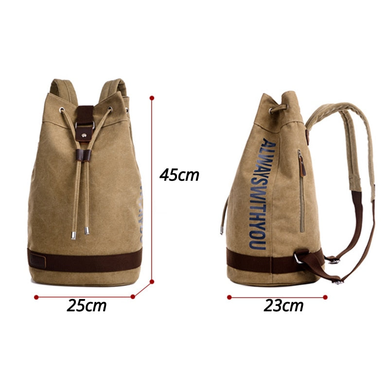 Mochila de lona para hombre, mochila grande para ordenador portátil, bolsas de viaje para hombre, mochila tipo cubo, mochila deportiva, mochila grande, cubos de embalaje X2141C