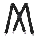 Genuine Leather Men's Suspenders  3/6 Clips Braces Suspensor Adjustable Belt Strap Bretelles Vintage Male Garter For Shirt