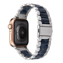 Resin Stainless Steel Strap Watchband for apple watch 5 band 44mm iwatch 42mm Series 5 4 3 2 Wrist Accessories loop 40m bracelet
