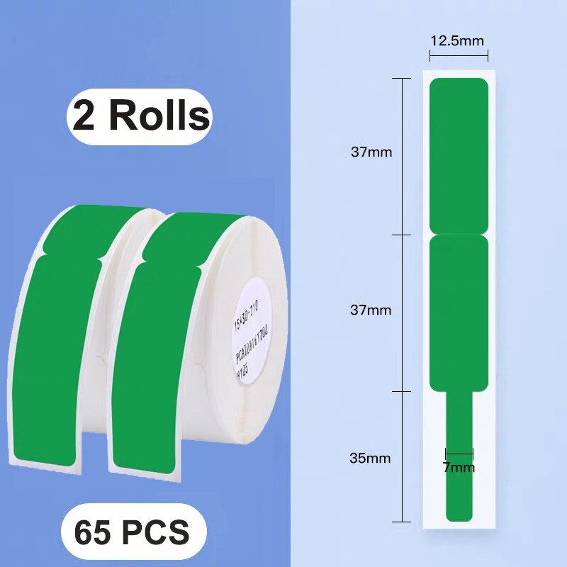 Niimbot D11 D110 D101 Self Adhesive Cable Stickers Waterproof Identification Fiber Wire Tags Labels for  Network Marker Tool