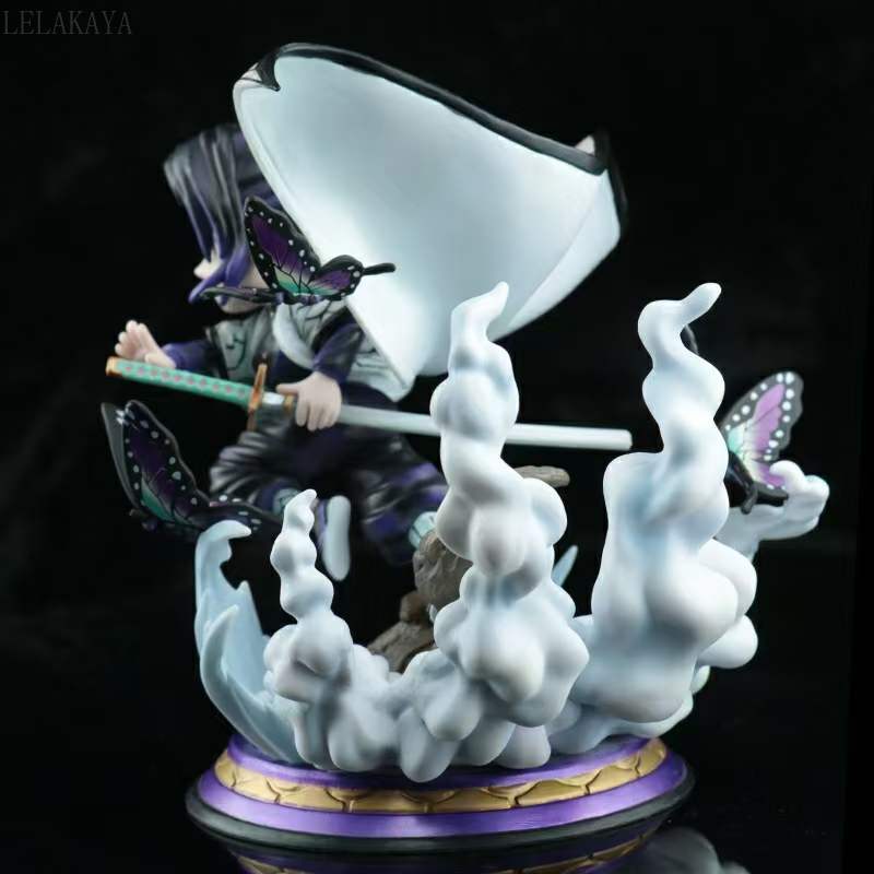Demon Slayer Blade SunShine GK Kochou Shinobu Butterfly Ninja Pillar Nine Pillar PVC Action Anime Figure Model Toys Original New