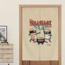 Japanese Door Curtain Partition Curtain Restaurant Decoration Curtain Noren for Noodle Store Kitchen Room Decoration