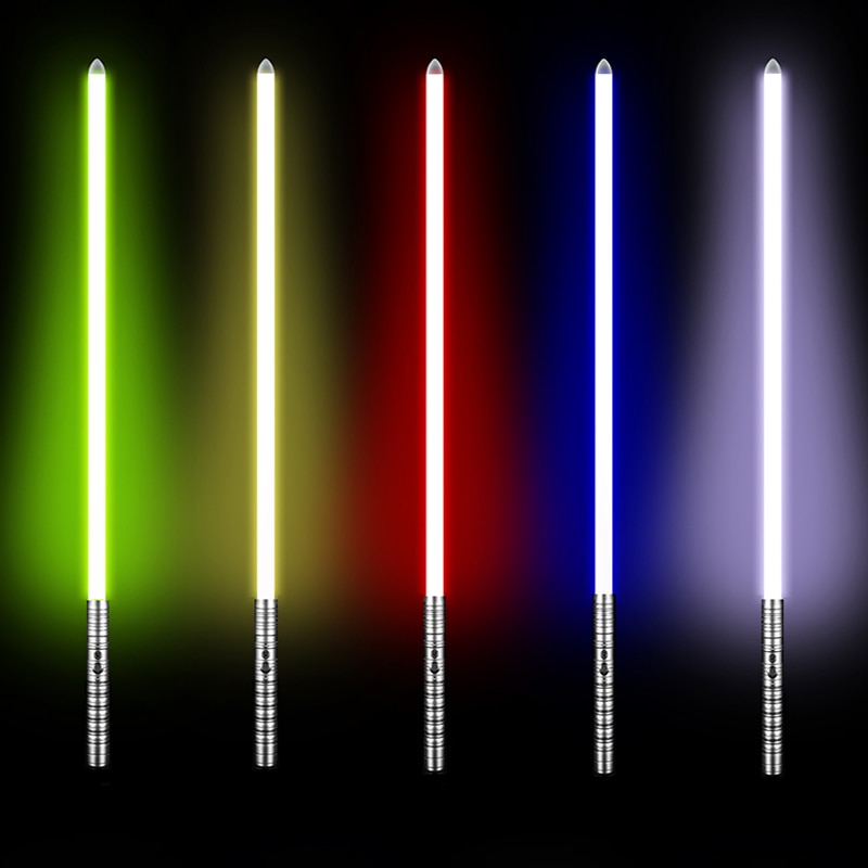 RGB Metal sable De luz láser espada Juguetes sable De luz Espada Brinquedos sable De Luz Juguetes Kpop Lightstick Zabawki Oyuncak