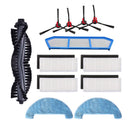 Accessories Kit For Ilife A4 A4S A40 Vacuum Cleaner Parts HEPA filter primary filter side brush Roll Brush Cover Mop Pad Cloth