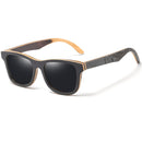 GM Brand Designer wood Sunglasses New Men Polarized Black Skateboard Wood Sunglasses Retro Vintage Eyewear Dropshipping S5832