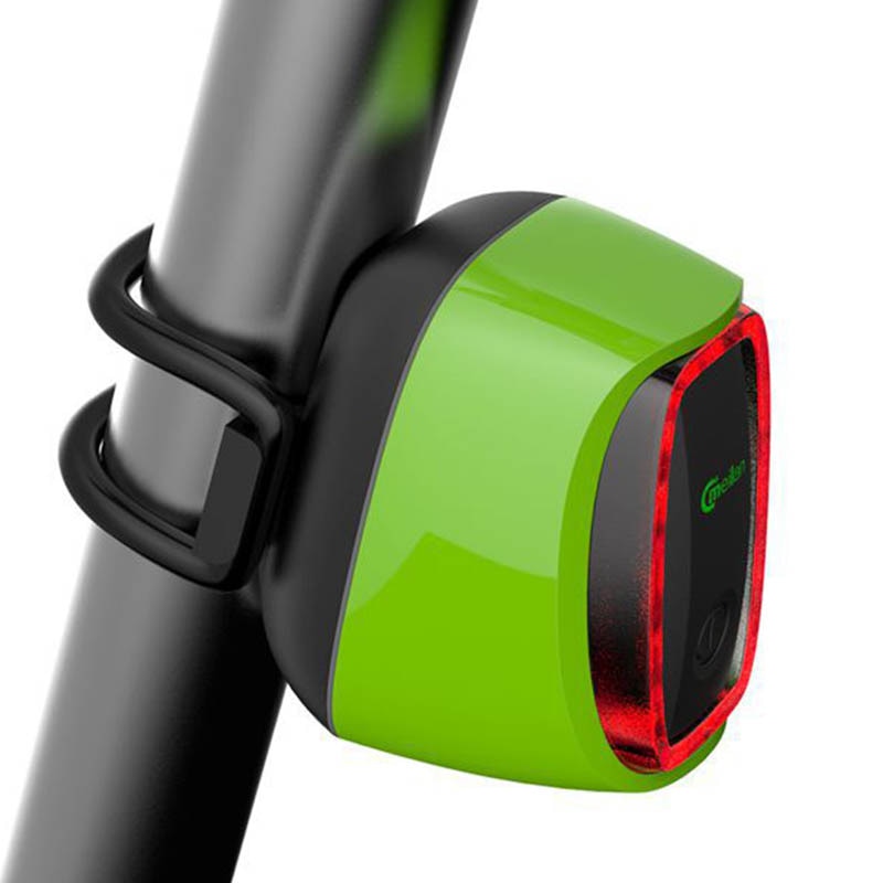 Luz de bicicleta Freno inteligente Bicicleta trasera Led Luz trasera USB Recargable Flash luz MTB Bicicleta luces Linterna Ciclismo Accesorios