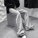 Autumn Corduroy Pants Men Fashion Retro Casual Plaid Pants Men Streetwear Hip Hop Loose Straight Trousers Male Large Size S-5XL