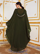 Eid Mubarek Kaftan Abaya Dubai Turkey Hijab Muslim Dress Abayas For Women Caftan Marocain Islamic Clothing Robe Djelaba Femme
