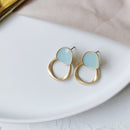 Women Earrings Irregular Geometrical Temperament of Restoring Ancient Ways Round Earrings Earrings Metal Earrings Wholesale 002