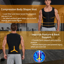 Männer Sauna Sweat Weste Taillentrainer Korsett Reißverschluss Workout Tank Top Abnehmen Body Shaper Kompressionsshirt Gewichtsverlust Fatburner