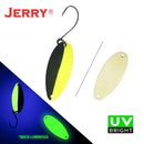 Jerry Serpent Micro Fishing Spoons Brass Wobbler Lake Area Trout Chub Perch Metal Lures Baubles
