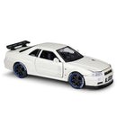 Maisto 1:24 2009 Nissan GTR Sportwagen Cabrio Legierung Automodell Simulation Auto Dekoration Sammlung Geschenk Spielzeug