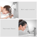 Basin Faucet Water Tap Bath 360 Degree Swivel Gold Bathroom Faucet Single Handle Sink Tap Mixer Hot and Cold Sink Water Crane