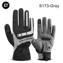 Guantes de ciclismo ROCKBROS de invierno de 40 grados, guantes impermeables de lana para mantener el calor, guantes de pantalla táctil para bicicleta, Moto, esquí, senderismo