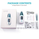 Aspirador nasal para niños Pantalla LED eléctrica Limpiador de nariz Inhalador Recién nacido Aspire Equipo Cuidado de los oídos aspirador nasal bebe electrico