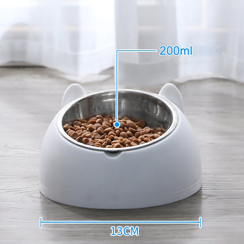 HOOPET Pet Automatic Feeder For Cat Dog Bowl Cat Dispenser Bowl With Raised Stand for Pet Cat Pet Supplies