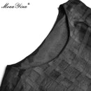 MoaaYina Fashion Designer Female dress Summer Women&