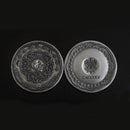 Movie John Wick Cosplay Prop Accessories Gold Coins With Continental Hotel Card Blood Oath Marker