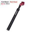 ZOOM Seatpost Suspension Dropper Mtb 27 2 Bicycle Seat Post Hanging Saddle Tube 30.9 With Shock Absorber Saddle Mountain Bike