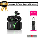 NewOriginal Lenovo Auriculares inalámbricos TWS Auriculares para juegos Bluetooth5.0 Auriculares deportivos de baja latencia con micrófono HIFI 3D Stereo Bass LP6