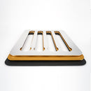 Metal Coffee Pods Holder Aluminum Mirro-Plating Stand Coffee Capsule Storage Rack Nespresso Coffee Capsulas Stand For Nespresso