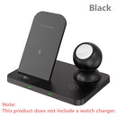 for iPhone Wireless Charger Stand 3 in 1 Fast Charging for Apple iPhone 12 11 X XS XR Watch 6 5 4 3 AirPods Pro Wireless Charge