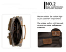 Maletines WESTAL para hombre, bolso para hombre, bolsos de oficina de negocios de cuero genuino para hombre, bolso para ordenador portátil, maletines de cuero, bolsos de abogado para hombre