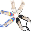 Sandalias de alpargatas con cordones para mujer, zapatos 2022 Sapatos Mulher, recién llegados, correa en T de cáñamo plana con goma abierta Sapato Feminino