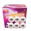 DHS Table Tennis Ball 120 Balls 1 Star D40+ Balls For Table Tennis Training ABS Seamed Poly Plastic Ping Pong Balls